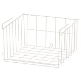 OBSERVATÖR Clip-on basket, white
