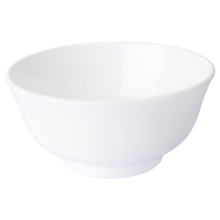 OFTAST rice bowl, white, 11 cm (4") IKEA