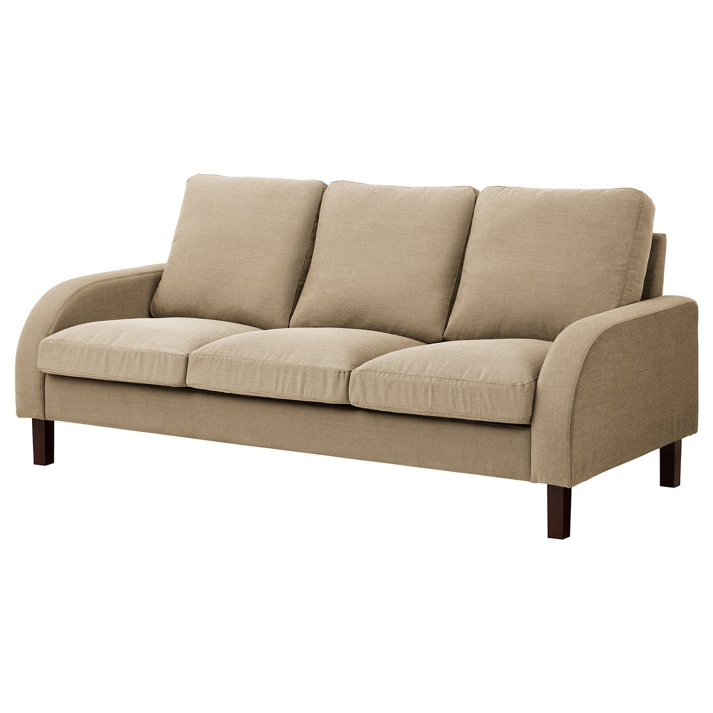 ORMARYD 3seat sofa, beige IKEA