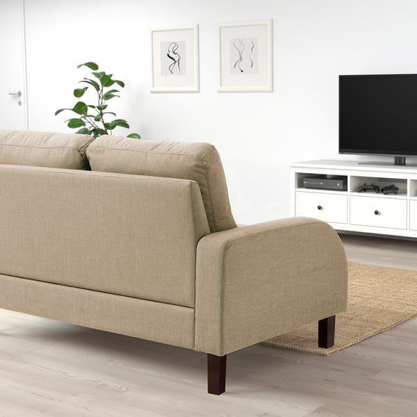 ORMARYD 3-seat sofa, beige