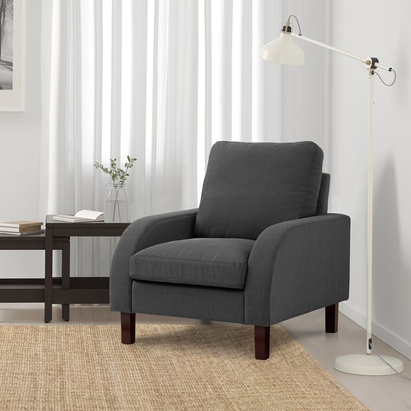 ORMARYD Armchair, grey