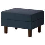 ORMARYD Footstool, dark blue