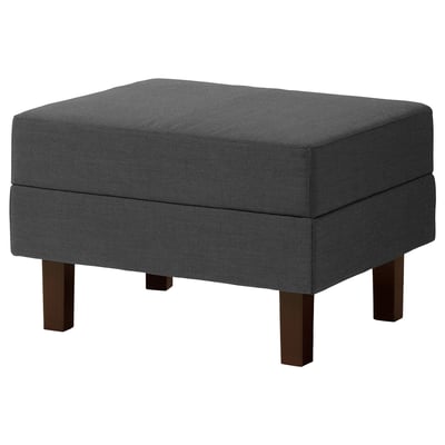 ORMARYD Footstool, grey