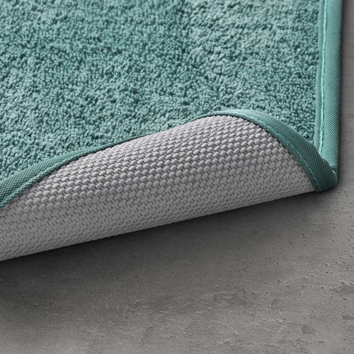 OSBYSJÖN bath mat, turquoise, 40x60 cm (16x24") IKEA