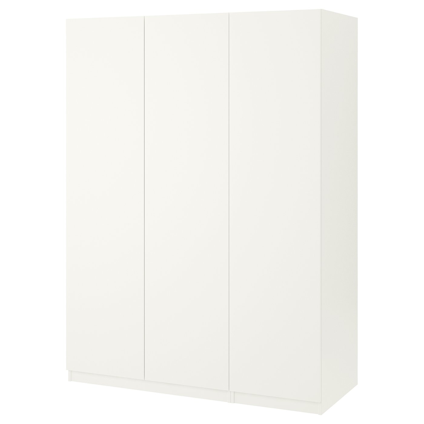 PAX / FORSAND wardrobe, white/white, 150x60x201 cm (59x235/8x791/4