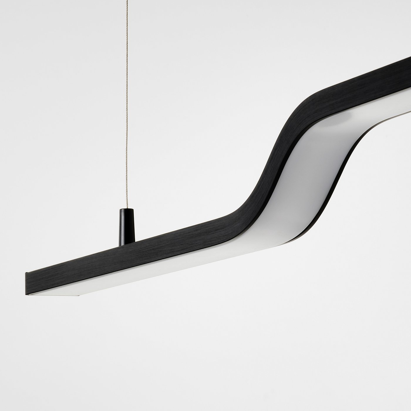 PILSKOTT LED pendant lamp, smart black, 97 cm (38