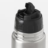 PINCETTFISK Steel vacuum flask, silver-colour, 0.5 l