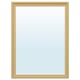 PINGSTSYREN Mirror, light yellow-beige, 60x80 cm