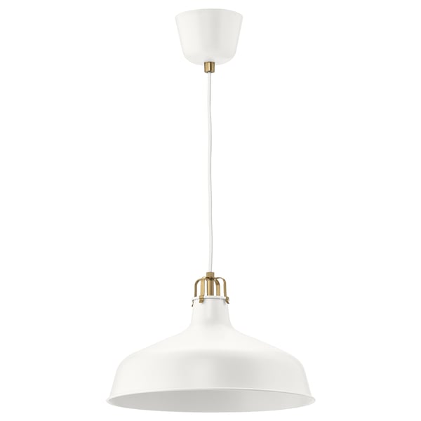RANARP Pendant lamp, off-white, 38 cm