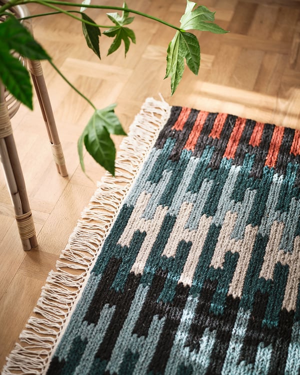 RESENSTAD rug, flatwoven, handmade multicolour, 170x240 cm (5'7"x7'10") IKEA