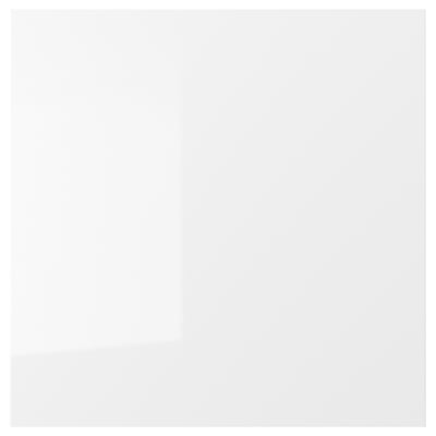 RINGHULT Door, high-gloss white, 60x60 cm