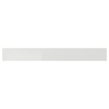 RINGHULT Drawer front, high-gloss light grey, 80x10 cm