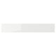 RINGHULT Drawer front, high-gloss white, 60x10 cm