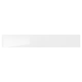 RINGHULT Drawer front, high-gloss white, 60x10 cm