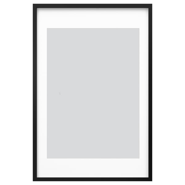 RÖDALM Frame, black, 61x91 cm