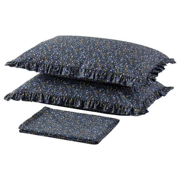 ROSENTIBAST Flat sheet and 2 pillowcase, 240x260/50x80 cm