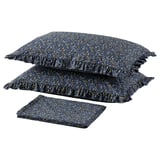 ROSENTIBAST Flat sheet and 2 pillowcase, 240x260/50x80 cm