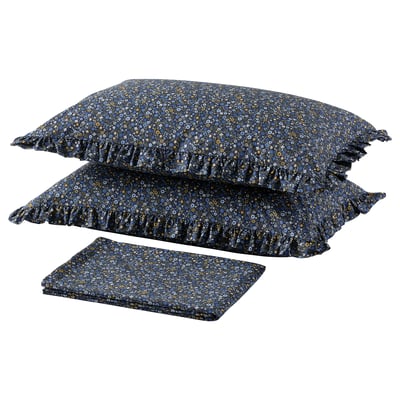 ROSENTIBAST Flat sheet and 2 pillowcase, 240x260/50x80 cm