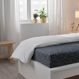 ROSENTIBAST Flat sheet and pillowcase, 150x260/50x80 cm