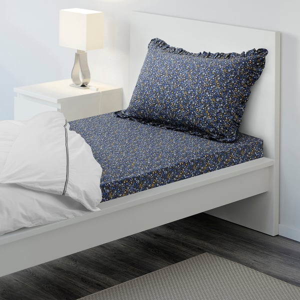 ROSENTIBAST Flat sheet and pillowcase, 150x260/50x80 cm