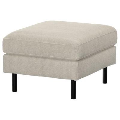 SALTSJÖBADEN Footstool, Fridtuna light beige