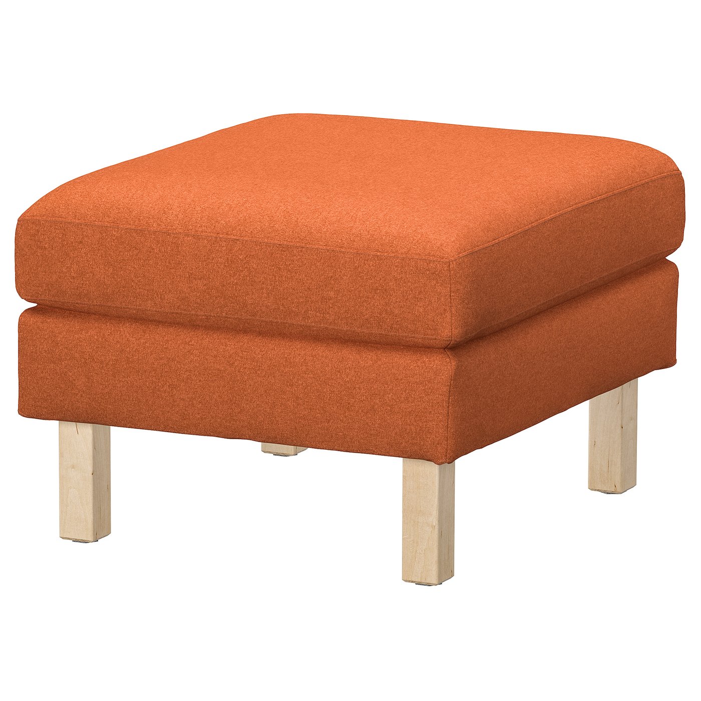 SALTSJÖBADEN Footstool, Tonerud red-brown