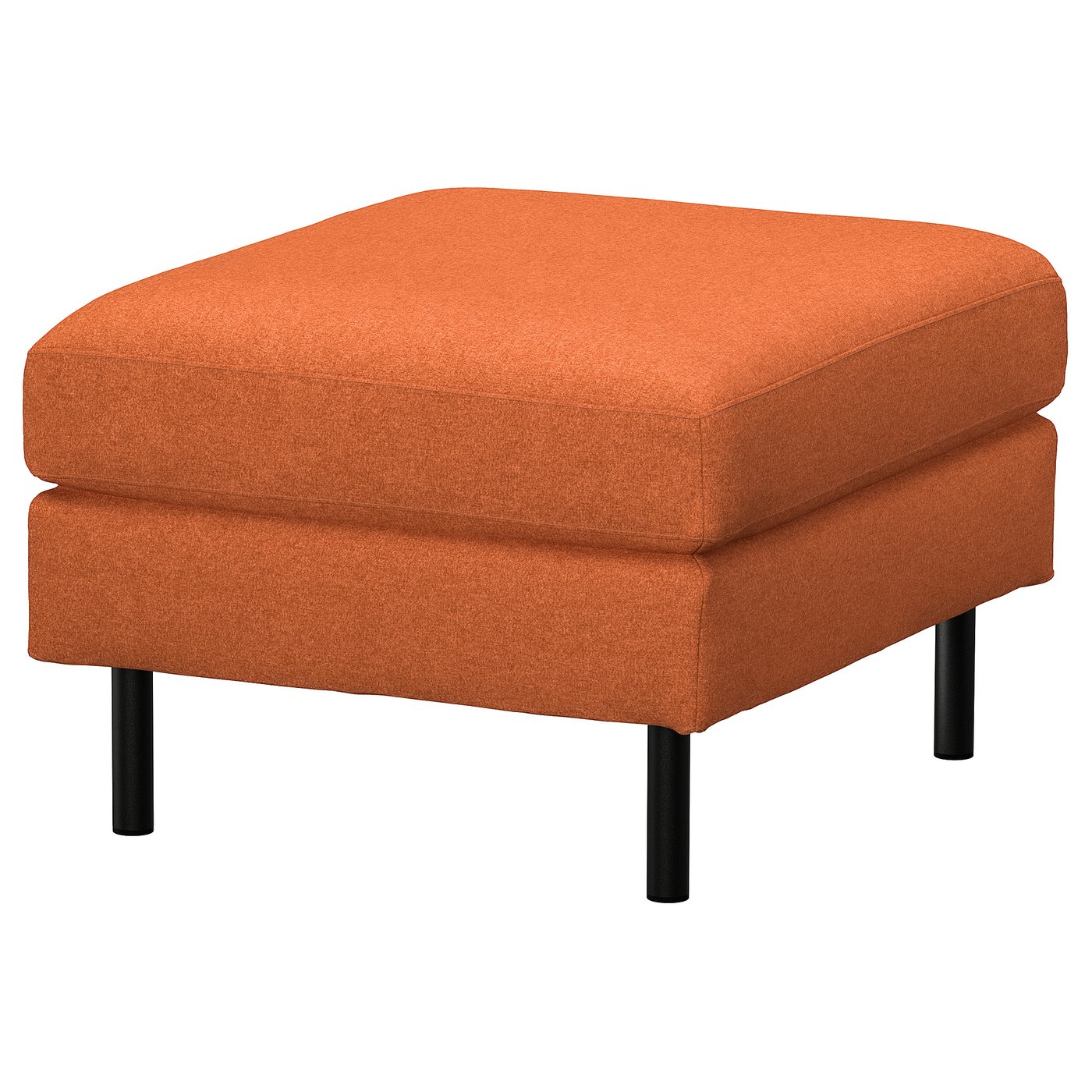 SALTSJÖBADEN Footstool, Tonerud red-brown