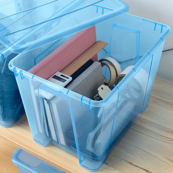 SAMLA Box, blue, 39x28x28 cm/22 l
