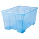SAMLA Box, blue, 78x56x43 cm/130 l