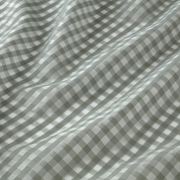 SANDDÅDRA Sheer curtains, 1 pair, green/with rod pocket, 145x250 cm