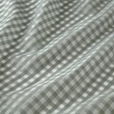 SANDDÅDRA Sheer curtains, 1 pair, green/with rod pocket, 145x250 cm