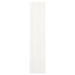 SANNIDAL Door, white, 40x180 cm