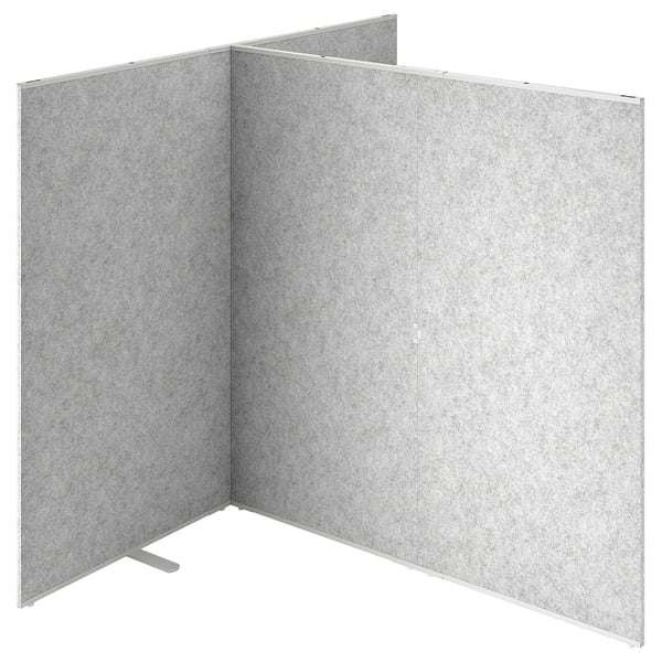 SIDORNA Room divider, grey, 162x160x150 cm (633/4x63x59") IKEA