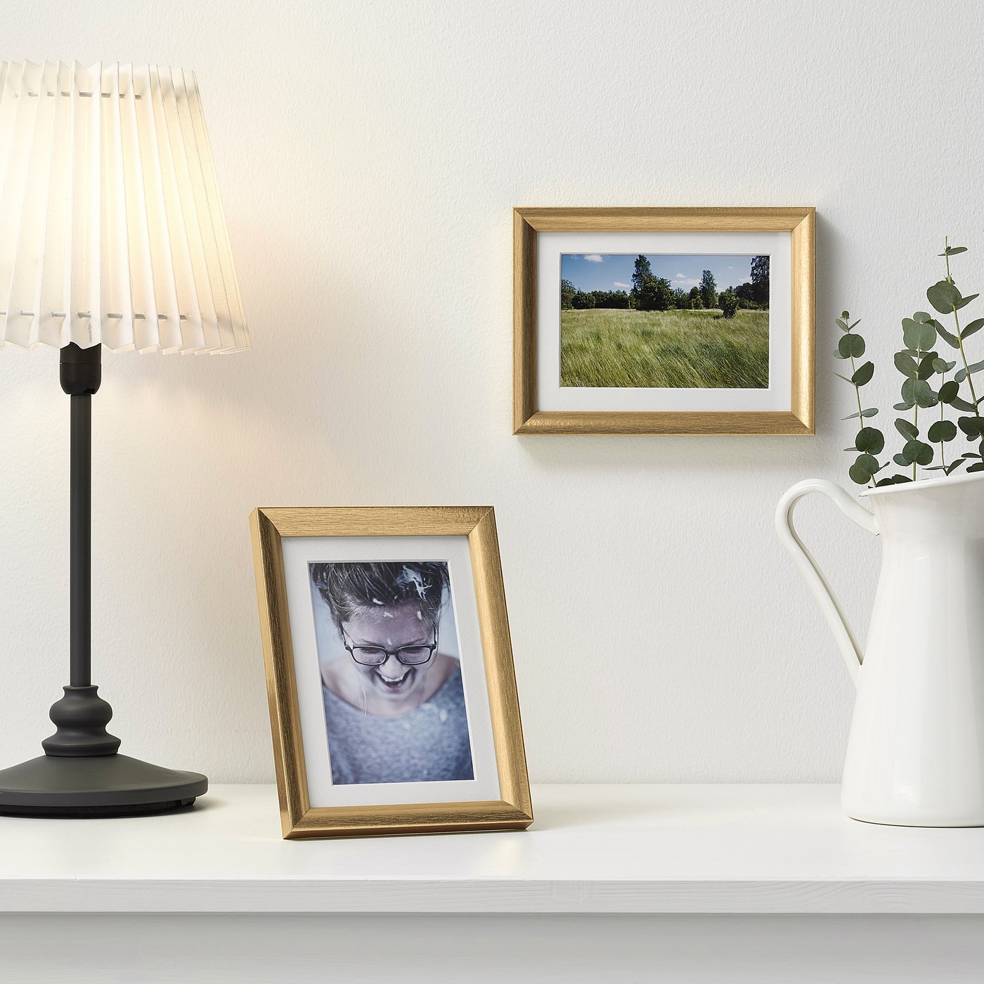 SILVERHÖJDEN Frame, gold-colour, 13x18 cm - IKEA