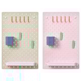 SKÅDIS Pegboard combination, multicolour, 36x56 cm