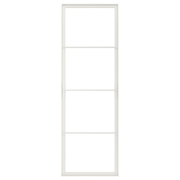 SKYTTA Sliding door frame, white, 77x231 cm