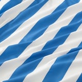 SLÅNHÖSTMAL Flat sheet and pillowcase, blue/striped, 150x260/50x80 cm