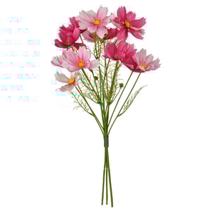 SMYCKA Artificial bouquet, in/outdoor/cosmos pink, 50 cm