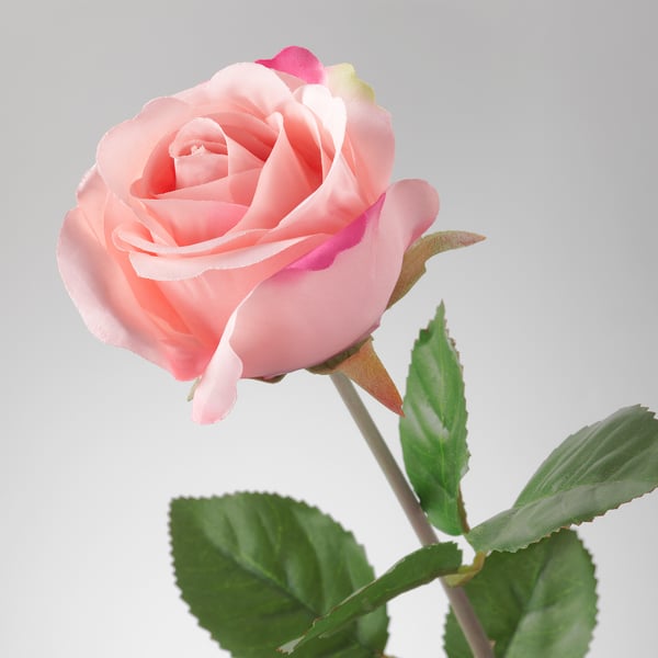 SMYCKA Artificial flower, Rose, pink. Learn more - IKEA