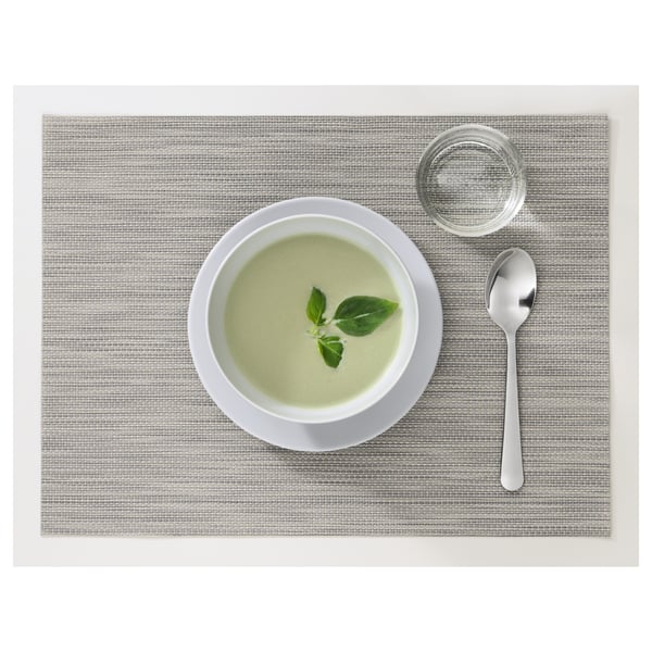 SNOBBIG Place mat, light grey IKEA