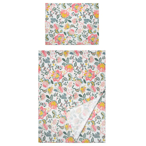 SOCKERBAGARE Flat sheet and pillowcase, 150x260/50x80 cm