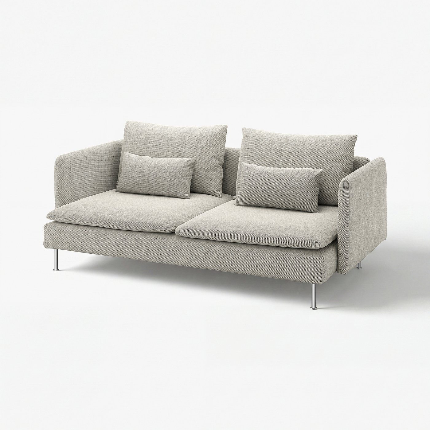 SÖDERHAMN 3-seat sofa, Viarp beige/brown