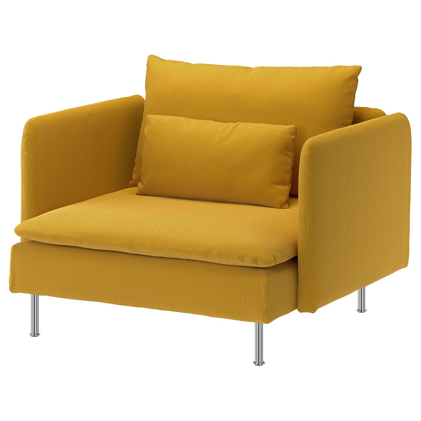 SÖDERHAMN Armchair, Kelinge dark yellow
