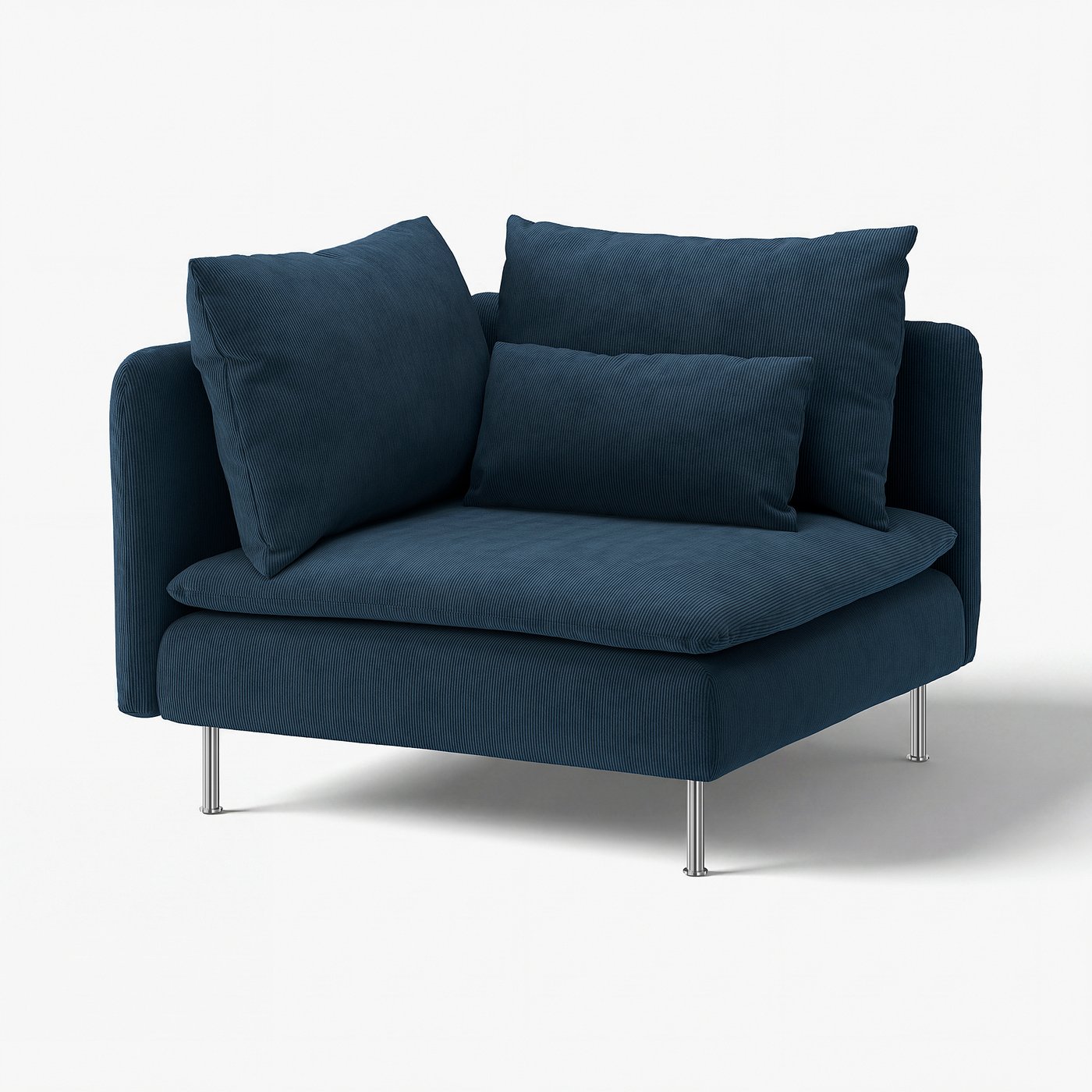 SÖDERHAMN Corner section, Kelinge dark blue