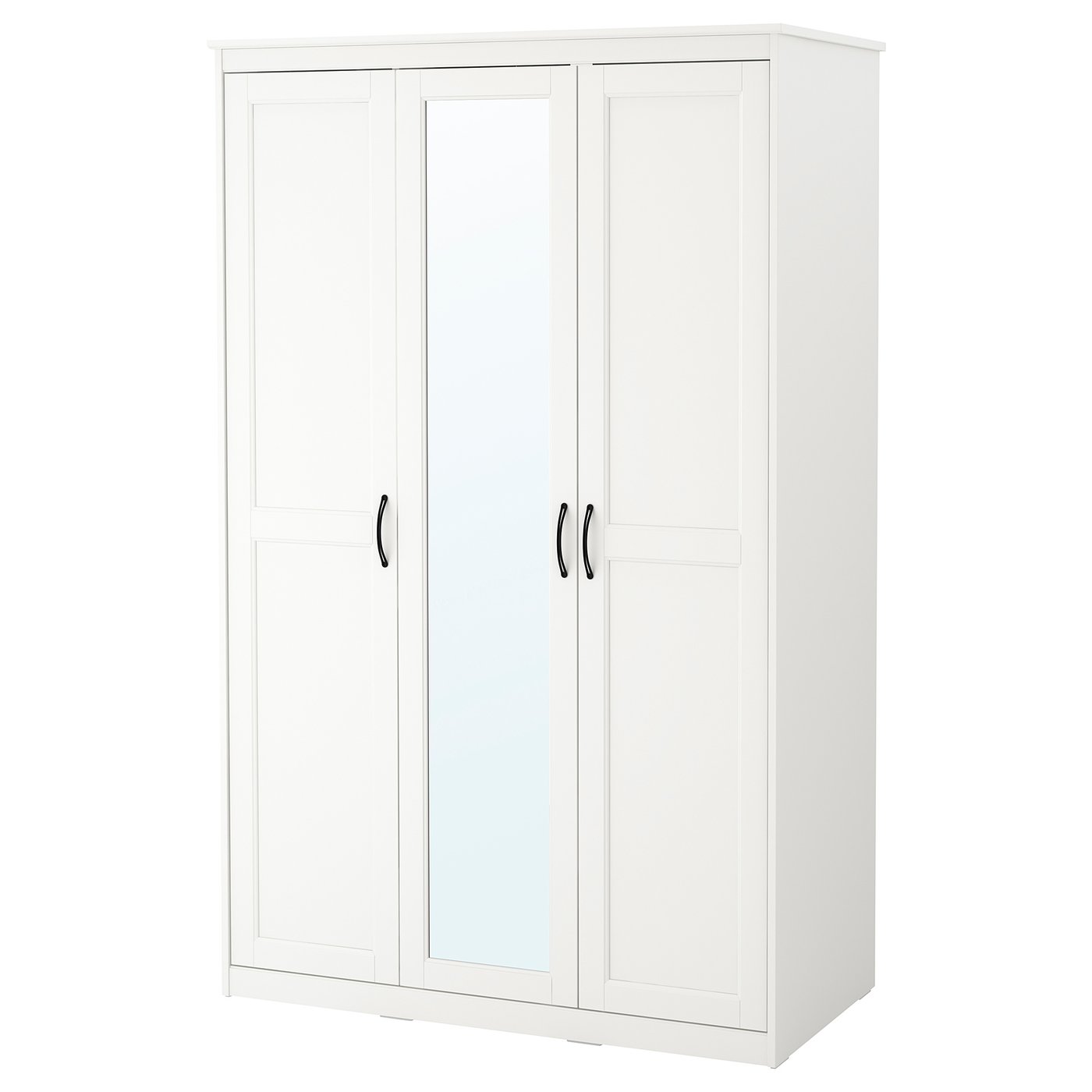 SONGESAND Wardrobe, white, 120x60x191 cm (47 1/8x23 5/8x75 1/4 ")