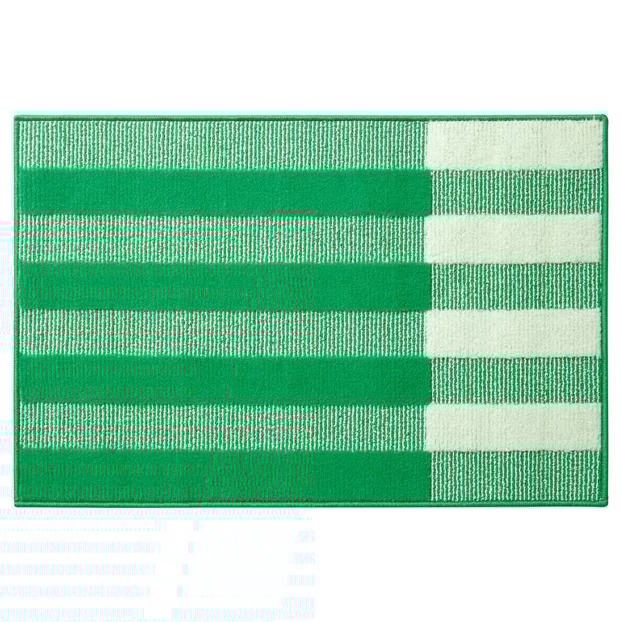 SPÅRSIGNAL door mat, green, 40x60 cm (1'4"x2'0") IKEA