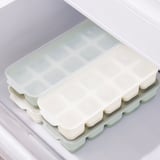 SPJUTROCKA Ice cube tray with lid, mixed colours