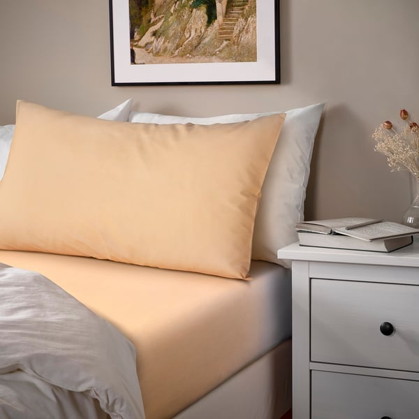 STAINVAST Flat sheet and 2 pillowcase, 240x260/50x80 cm