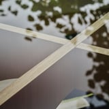 STOCKHOLM 2025 Coffee table, oak veneer glass