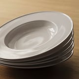 STOCKHOLM 2025 Deep plate, white, 25 cm
